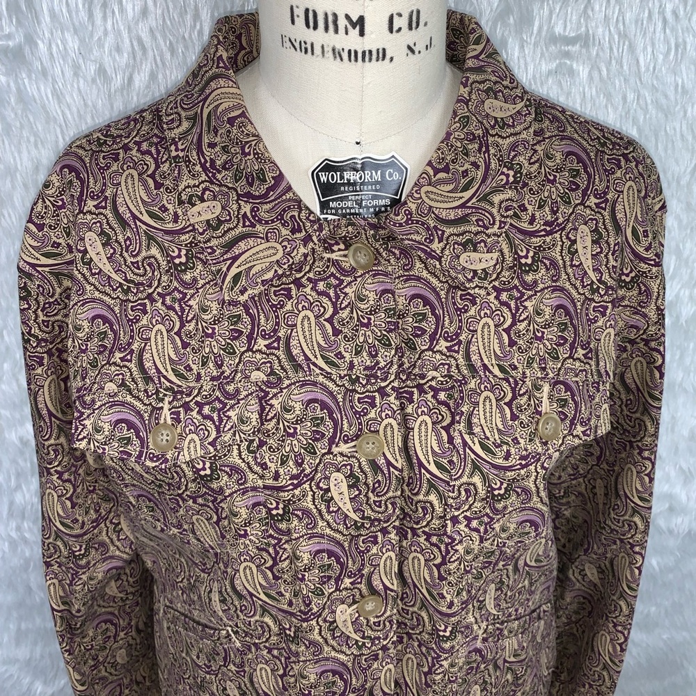 J. Marco Paisley Floral Blazer - Picture 2 of 6